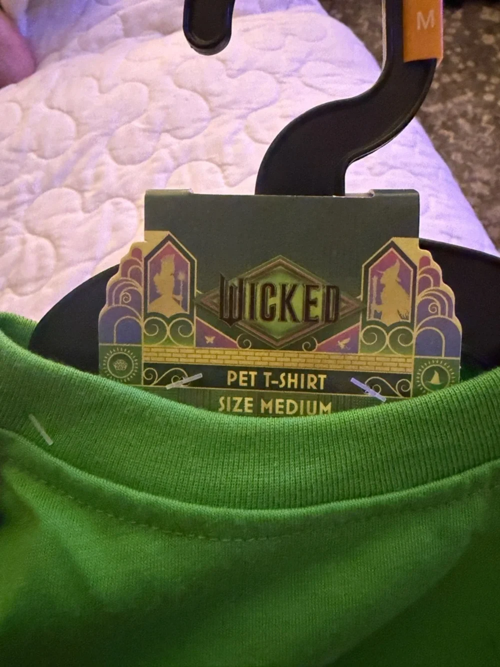 Wicked green  Pet Costume medium Halloween nwt dog